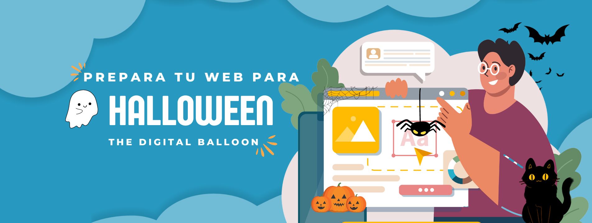 prepara tu web para halloween